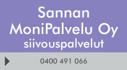 Sannan MoniPalvelu Oy logo
